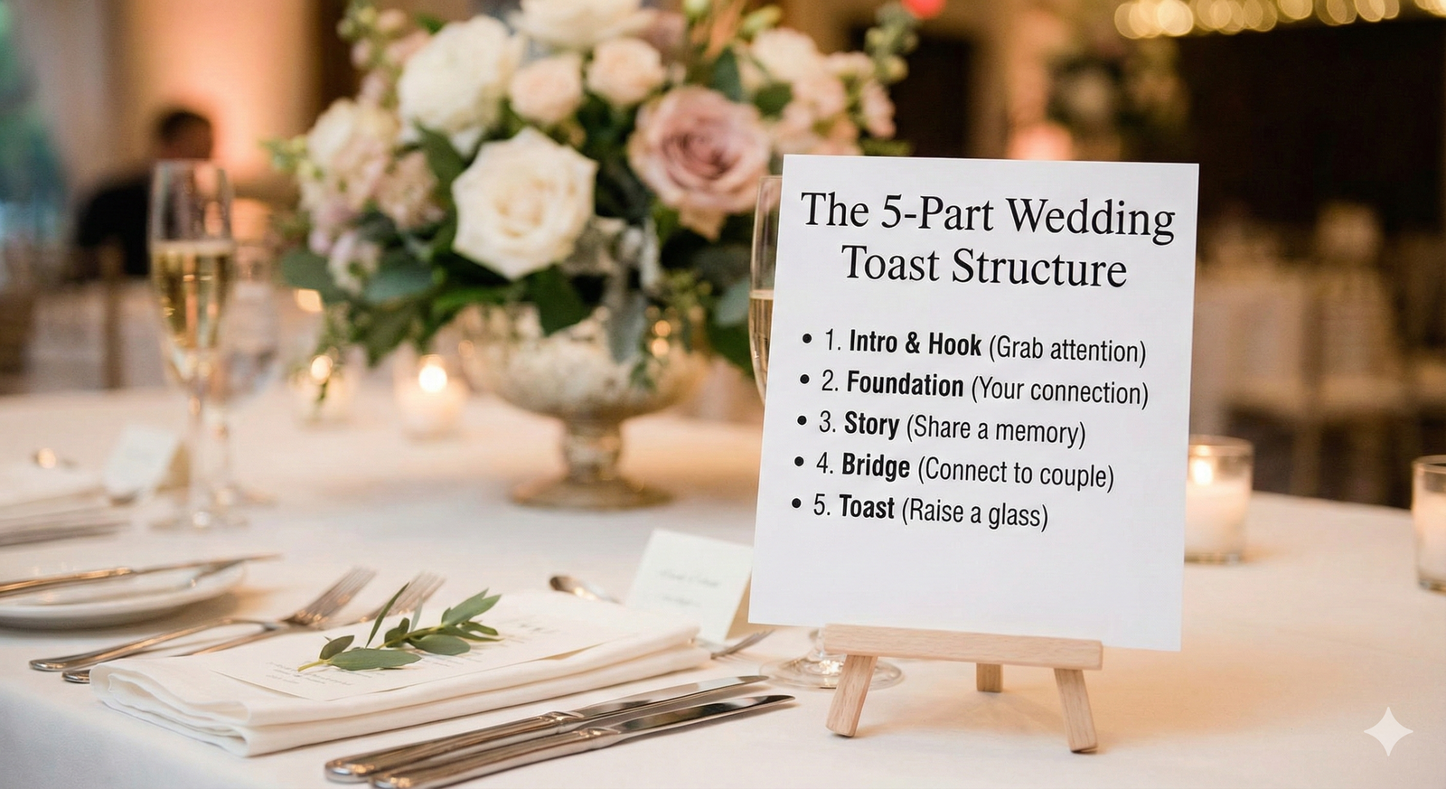 Now, a quick break down of the 5 part structure