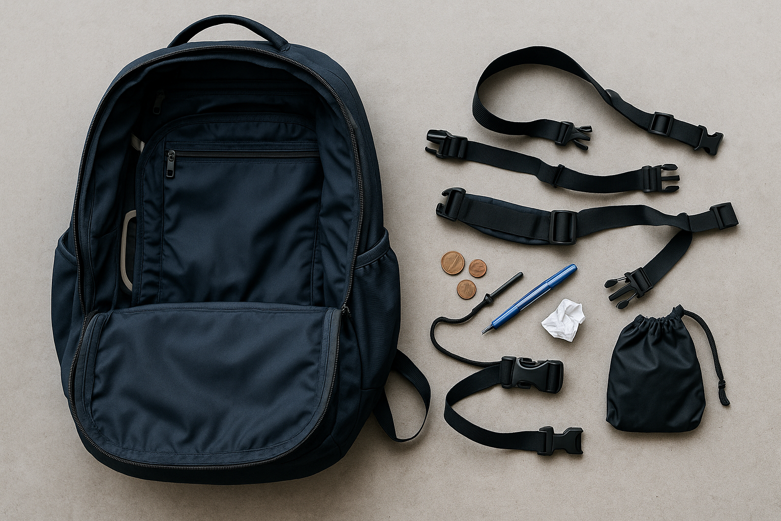 Step 1 Empty and Inspect Your Backpack Thoroughly