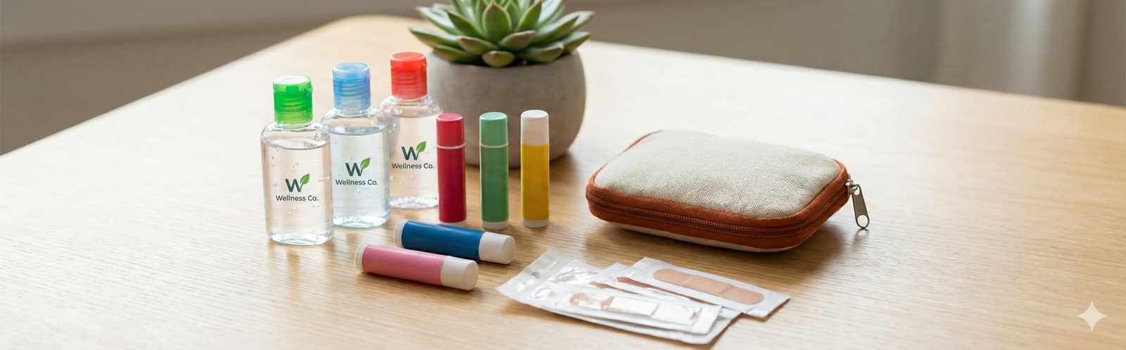 Custom Wellness Kits & Hand Sanitizers