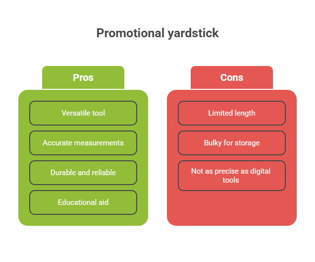 Promotional Yard Sticks - Pros and Cons