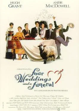 Four Weddings and a Funeral movie poster
