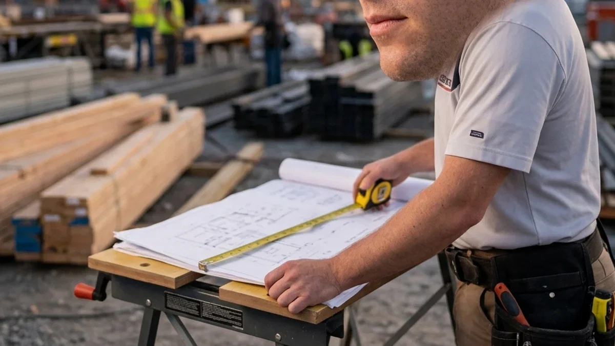 Warehouse crew wearing custom safety glasses with a company logo on the temple