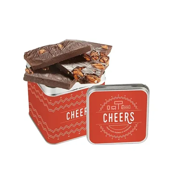 Custom Chocolate in a Tin