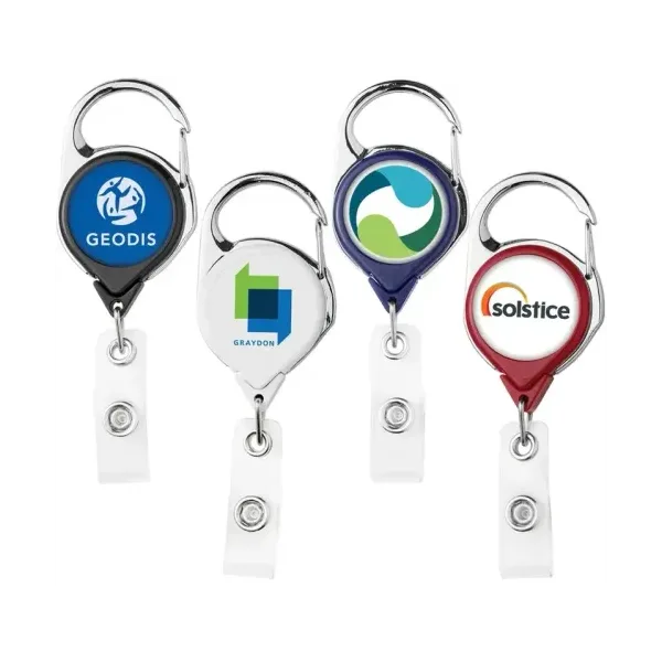 Custom Carabiner Badge Reels