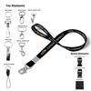 1/2" DYE SUBLIMATED LANYARD
