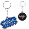 Personalized Enamel Key Chain (1.25")