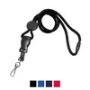 Customized Lanyard with Round Slider and DTACH Swivel Hook (100 Pieces)