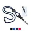 Customized Lanyard with Round Slider and DTACH Swivel Hook (100 Pieces)