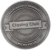 Custom Zinc Challenge Coins - 1.5" - No Color Fill