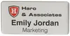 Personalized Metal Name Badge