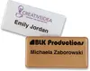 Custom PVC Name Badge - 1.5" x 3"