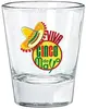 American Made Custom Shot Glass - 1.75 oz. Perfect for Parties, Bridal Gifts & Distilleries