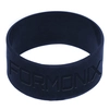 1" Debossed Silicone Wristband