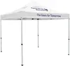 10' Deluxe Tent Kit with Vented Canopy (Imprinted, 2 Locations)