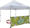 10' Omni Tent Half Wall Kit (Dye Sublimated, Double-Sided)