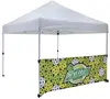 10' Omni Tent Half Wall Kit (Dye Sublimated, Single-Sided)