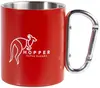 RANGER Stainless Steel Mug with Carabiner Handle (10 oz, 1 Color)