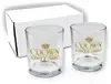 Custom 10oz Promotional Rocks Glasses - Gift Set of 2