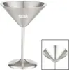 Custom Engraved Stainless Steel Martini Glass