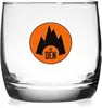 Custom ARC Finish Whiskey Glass - 10oz (2 Color Imprint)