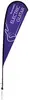 11.5' Elite Teardrop Nylon Sail Sign Kit (Single-Sided with Ground Spike)