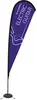 11.5' Elite Teardrop Nylon Sail Sign Kit (Single-Sided with Scissor Base)