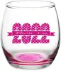 Mikonos Custom Stemless Wine Glass