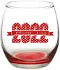 Mikonos Custom Stemless Wine Glass