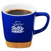 Personalized Ceramic Mug with Bamboo Coaster - 11oz