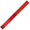 Custom Enamel Wood Ruler - Metric & English Scale, Assorted Colors