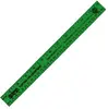 Custom Enamel Wood Ruler - Metric & English Scale, Assorted Colors