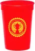 Custom Plastic Stadium Cups - 12 oz.