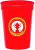 12 oz. Fanatic Plastic Stadium Cups w/ Full Color Imprint