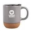 12 oz. Java Ceramic Mug with Cork Base