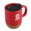 12 oz. Java Ceramic Mug with Cork Base