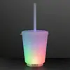 12 oz. Short Tumbler Light Cup with Lid & Straw