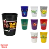Durable 12 oz Stadium Cup with Optional Lids & BPA FREE