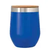 12 Oz. Vinay Stemless Wine Glass With Bamboo Lid