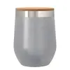 12 Oz. Vinay Stemless Wine Glass With Bamboo Lid