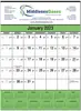 12 Sheet Contractor Wall Calendar