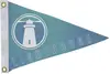 12" x 18" Polyester Pennant Flag Single-Sided