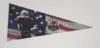 12" x 30" Full Color Felt Pennant - with Strip