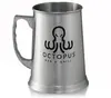 Personalized Stainless Steel Beer Stein - 13.5oz