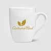 13 oz. Ceramic Bistro Mug (White)