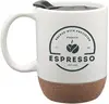 Personalized Gogh Ceramic Mug (13 oz) with Cork Bottom - 1 Color