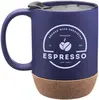 Personalized Gogh Ceramic Mug (13 oz) with Cork Bottom - 1 Color