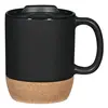 14 oz. Ceramic Mug with Cork Bottom