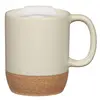 14 oz. Ceramic Mug with Cork Bottom