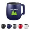 15 oz. Geo Square Handle Ceramic Mug