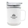 15 Oz. Glass And Stainless Steel Mug
